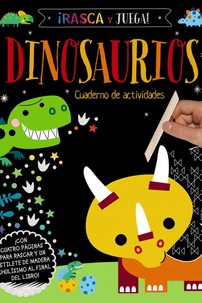 Rasca Y Juega. Dinosaurios - Cuaderno De Actividades