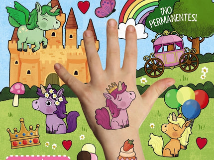Tatuajes Para Niños. Unicornios