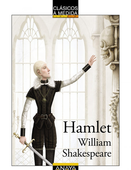 Libro Hamlet: Tras la muerte de su padre, el rey de Dinamarca, el príncipe Hamlet cae en una profunda melancolía, pues s