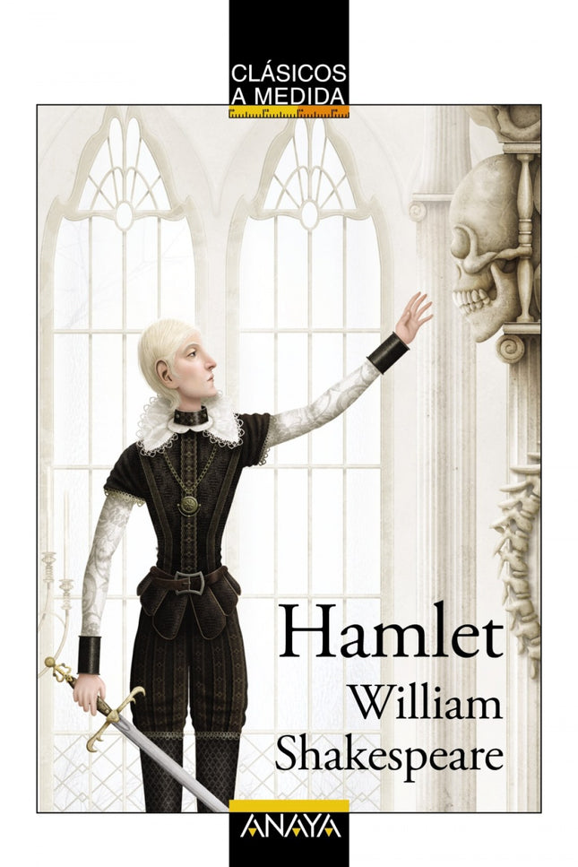Libro Hamlet: Tras la muerte de su padre, el rey de Dinamarca, el príncipe Hamlet cae en una profunda melancolía, pues s