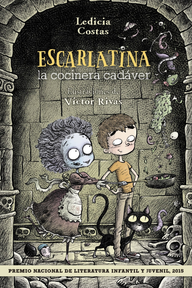 Libro Escarlatina, La Cocinera Cadáver: Si tu cumpleaños coincide con el Día de los Muertos, prepárate para una sorpresa