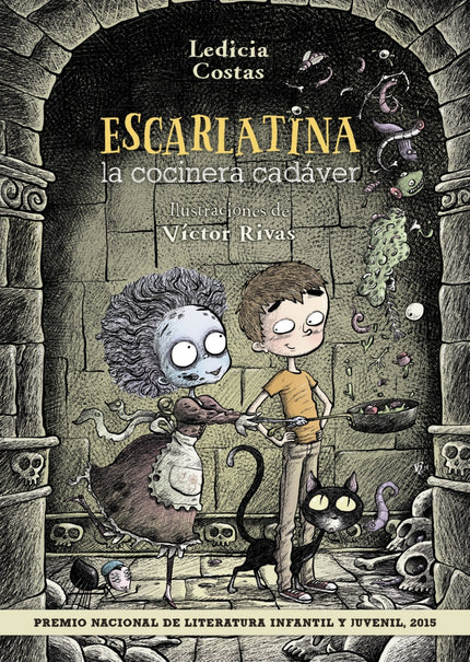 Libro Escarlatina, La Cocinera Cadáver: Si tu cumpleaños coincide con el Día de los Muertos, prepárate para una sorpresa