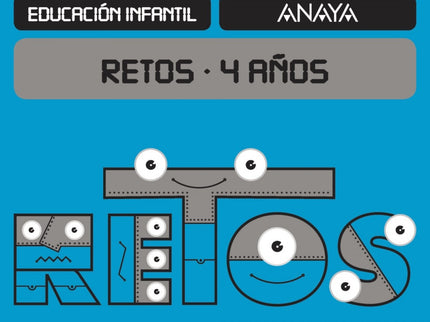 Libro Proyecto Retos 4 Años Completo: .