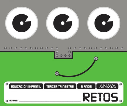 Libro Proyecto Retos 5 Años - 3º Trimestre: .