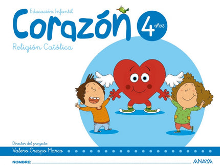 Libro Corazón 4 Años: .