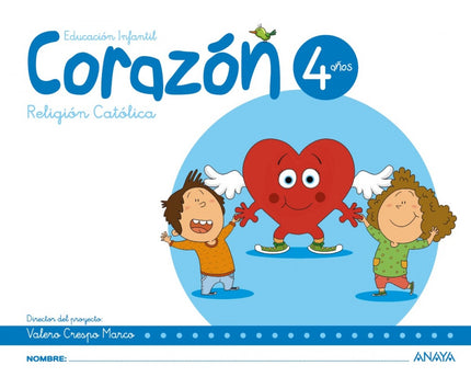 Libro Corazón 4 Años: .