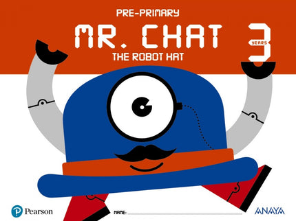 Libro Mr.chat The Robot Hat 3 Años: .