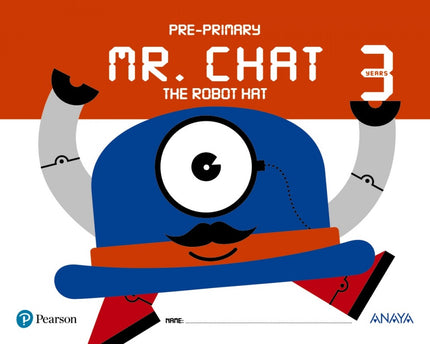 Libro Mr.chat The Robot Hat 3 Años: .