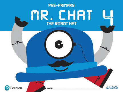 Libro Mr.chat The Robot Hat 4 Años: .