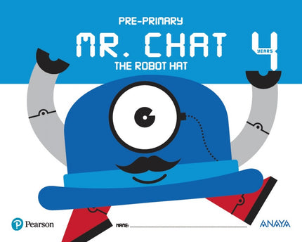 Libro Mr.chat The Robot Hat 4 Años: .