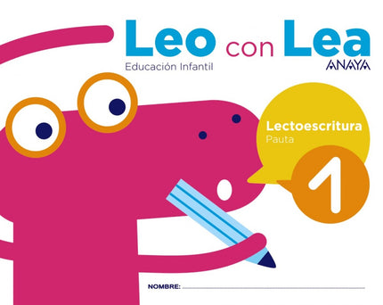 Libro Leo Con Lea 1 Pauta 4 Años: .