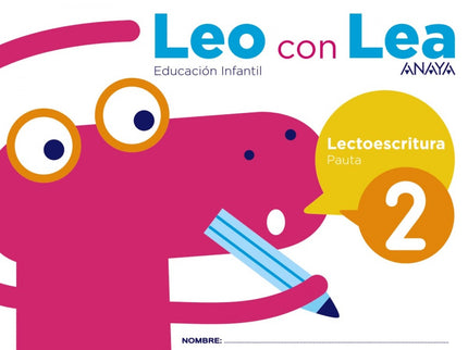 Libro Leo Con Lea 2 Pauta 4 Años: .