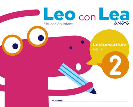 Libro Leo Con Lea 2 Pauta 4 Años: .