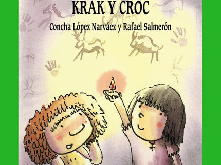 Libro Krak Y Croc: Croc se ha escapado del poblado harto de que los chicos mayores se rían de él. Va a cazar un bisonte 