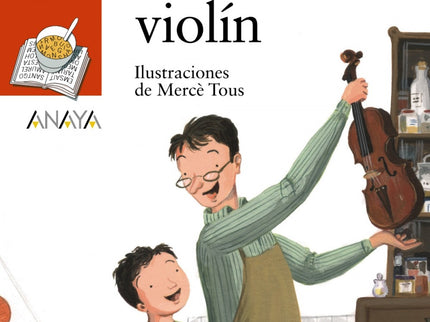 Libro El último Violín: A Octavio le gusta pasar las tardes viendo a su padre trabajar. Es un lutier, construye violines