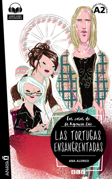Libro Las Tortugas Ensangrentadas: Agencia Eñe recibe unos vídeos misteriosos donde aparecen unas tortugas manchadas de 