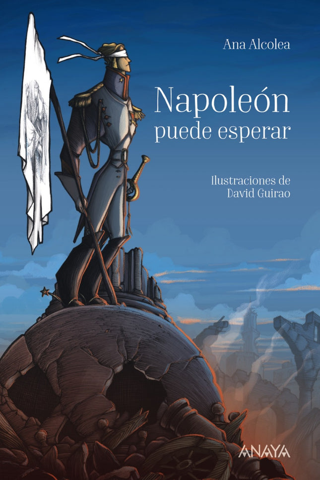 Libro Napoleón Puede Esperar: Pablo acaba de perder a su padre, capitán del ejército, en Afganistán, donde había sido enviado en una misión. Durante el funeral conocerá a los familiares de las otras víctimas, y quedará prendado de Elisabet, cuyo hermano también ha fallecido.