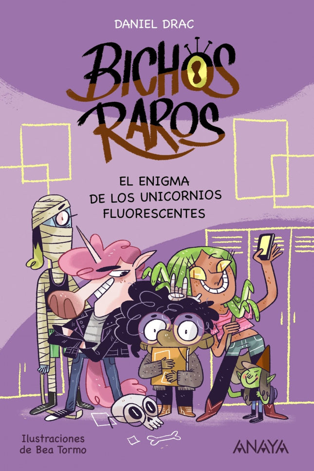 Libro El Enigma De Los Unicornios Fluorescentes: Fantasiburgo es la ciudad secreta de todas las criaturas fantásticas: aquí conviven pacíficamente dragones, unicornios, momias, licántropos, sirenas... Y les va muy bien sin humanos metiendo las narices.