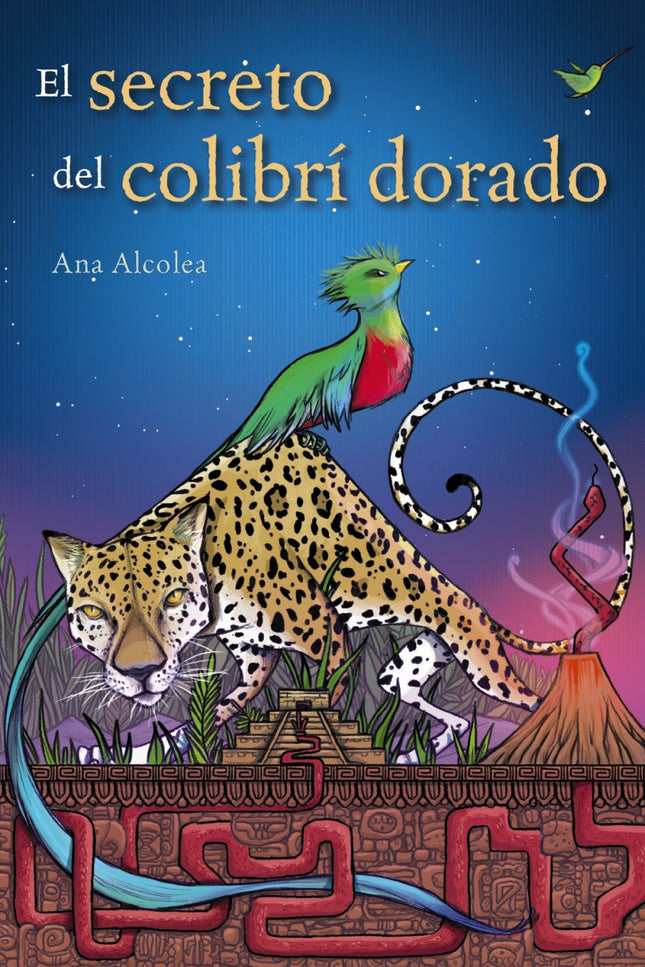 Libro El Secreto Del Colibrí Dorado: Un viaje al exótico mundo maya. Último título de la serie formada por El secreto del galeón, El secreto del espejo y El secreto de la esfinge.Siglo VIII d.