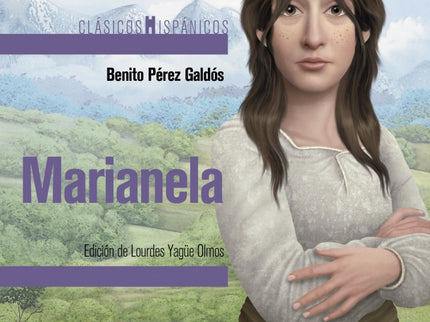 Libro Marianela: Una de las novelas más celebres de Galdós, en la que aún perviven rasgos de la novela romántica con el enfoque psicológico, social y de denuncia propio de la novela realista. Marianela, una muchacha pobre, desvalida y poco agraciada, ama a su joven amo, ciego, atractivo e inteligente, al que sirve de lazarillo.