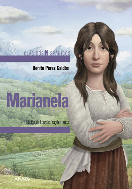Libro Marianela: Una de las novelas más celebres de Galdós, en la que aún perviven rasgos de la novela romántica con el enfoque psicológico, social y de denuncia propio de la novela realista. Marianela, una muchacha pobre, desvalida y poco agraciada, ama a su joven amo, ciego, atractivo e inteligente, al que sirve de lazarillo.