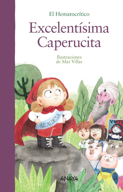Libro Excelentísima Caperucita: El nuevo álbum del Hematocrítico nos explica que la sociedad no se construye a base de deseos sino con la colaboración de todos. Un misterioso personaje ha llegado al bosque.