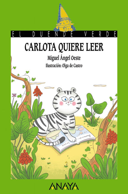 Libro Carlota Quiere Leer: La historia de una tigresa con muchas ganas de aprender.A los tigres, desde que son cachorros, se les enseña a asustar, a rugir y a poner poses amenazantes, pero Carlota no se divierte con eso.Ella solo quiere aprender a leer y disfrutar de las fantásticas historias que encierran los libros, algo que le provocará más de un problema con el resto de la manada.