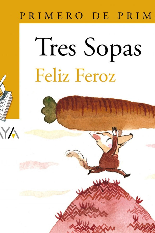 Libro Blíster 'feliz Feroz' 1º De Primaria: La hermana de Lobo Feroz está muy preocupada porque su hijo no es feroz, es buenísimo. Feroz la tranquiliza y le dice que lo mande a su casa, que él se va a encargar de convertirlo en un verdadero lobo feroz.