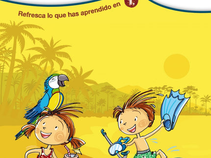 Libro Rumbo A... 2º.: Refresca lo que has aprendido en 1.º y acompaña a Alba y a Lucas en su viaje por el Caribe y navega con los piratas mientras te preparas para 2.º de Primaria con este cuaderno organizado por materias que, además, incluye un código para acceder gratuitamente a una aplicación educativa para aprender matemáticas, lengua o lógica de una manera divertida.