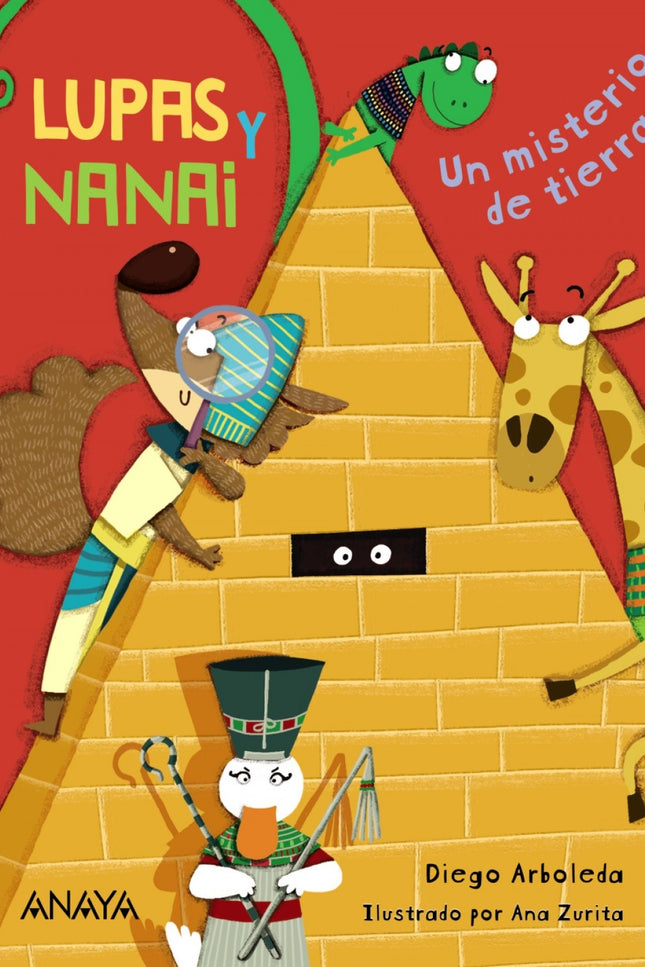Libro Lupas Y Nanai. Un Misterio De Tierra: Acompaña a Lupas y Nanai en este libro repleto de humor y disparatadas sorpresas. El lobo cuenta con su imaginación y sus extrañas lupas;la jirafa, con su inteligencia y su audacia.