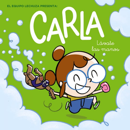 Libro Carla, Lávate Las Manos: Carla, el célebre personaje de Lechuza Detective, enseña a los más pequeños sencillos actos cotidianos que sirven para prevenir todo tipo  de enfermedades. Con los textos en dos tipografías (mayúscula y ligada) para los que están empezando a leer.Garra Poderosa tiene tos, así que Carla debe cuidarle.