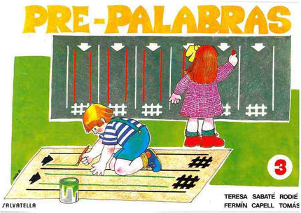 Libro Prepalabras 3: .