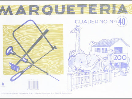 Marqueteria 40 - Salvatella, Editorial - TAPA BLANDA O BOLSILLO