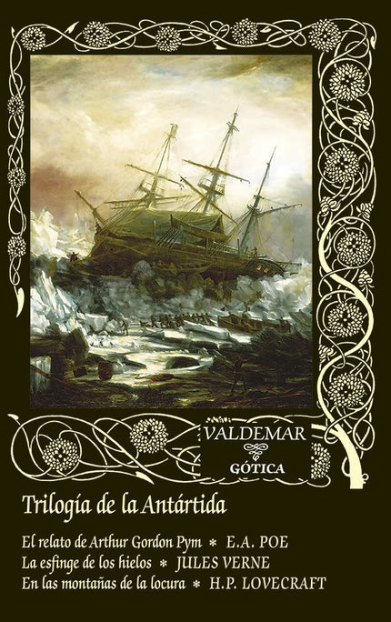 TRILOGIA DE LA ANTARTIDA - Edgar Allan Poe - Tapa dura