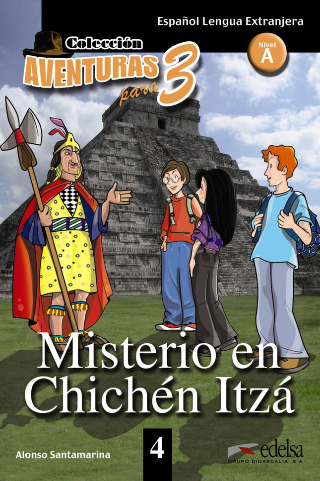 Libro Misterio En Chichén Itzá: Lectura graduada de español lengua extranjera, para niños y adolescente (10-14 años). Ni