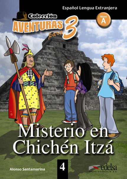 Libro Misterio En Chichén Itzá: Lectura graduada de español lengua extranjera, para niños y adolescente (10-14 años). Ni