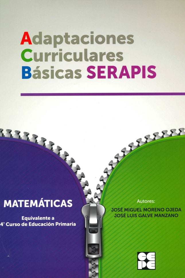 Libro Adaptaciones Curriculares Basicas Serapis Matematicas 4ºep: .