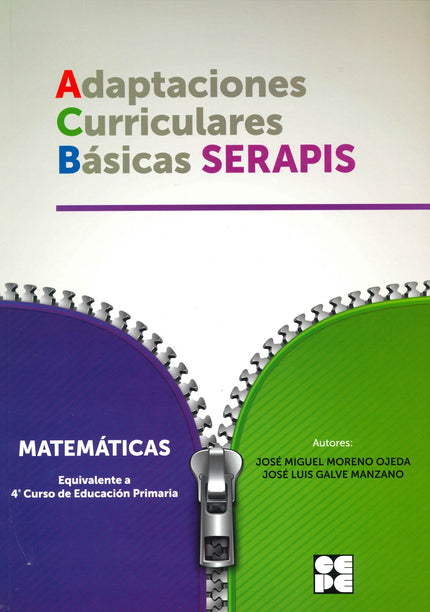 Libro Adaptaciones Curriculares Basicas Serapis Matematicas 4ºep: .