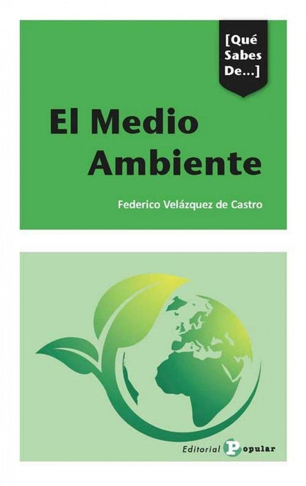 Portada del libro El Medio Ambiente