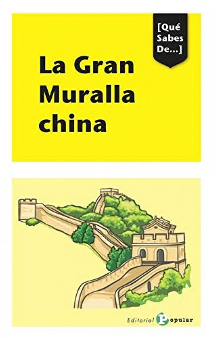 Portada del libro La Gran Muralla Cina