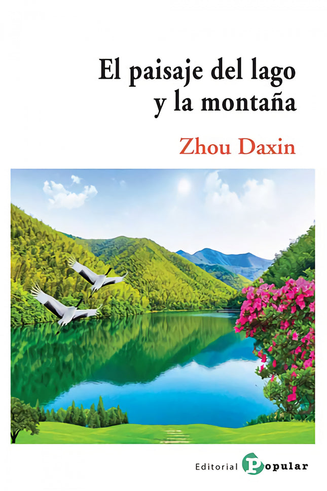 El Paisaje Del Lago Y La Montaña