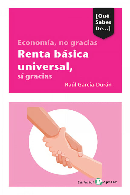 Libro Economía, No Gracias Renta Básica Universal, Sí Gracias: Este libro pretende dar algunas ideas no solo de la necesidad de superar el capitalismo sino de superar la misma economía en cuanto realidad autónoma y dominante. Para ello, el autor hace una crítica a la economía, no como sistema productivo, pero sí como especulación.