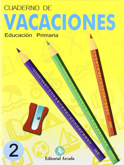 Libro Vacaciones, 2 Educación Primaria: .