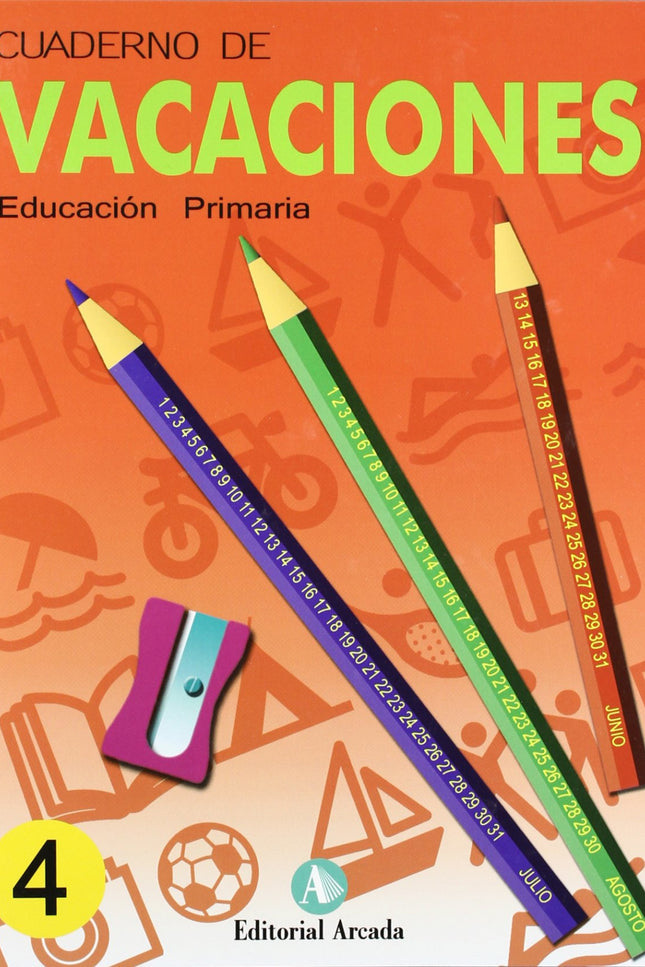 Libro Vacaciones, 4 Educación Primaria: .