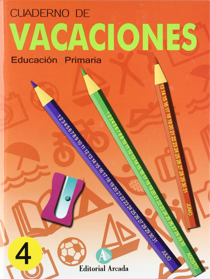 Libro Vacaciones, 4 Educación Primaria: .