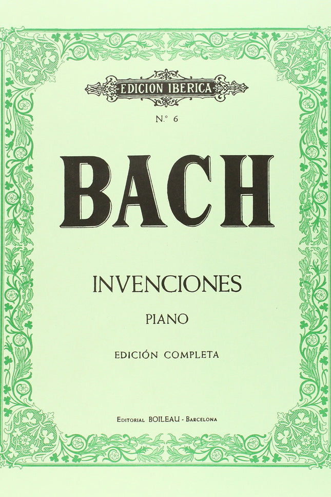 Libro Invenciones Piano: Se cree que las Invenciones a dos y a tres voces fueron compuestas por Bach con la intención de