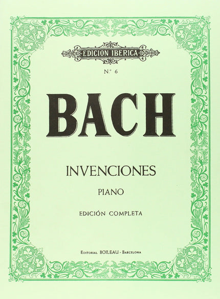 Libro Invenciones Piano: Se cree que las Invenciones a dos y a tres voces fueron compuestas por Bach con la intención de