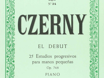 Libro El Debut:25 Estudios Para Manos Pequeñas: .