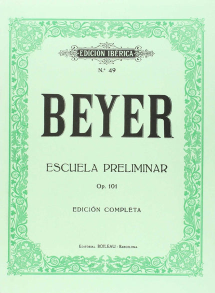 Escuela Preliminar Op.101