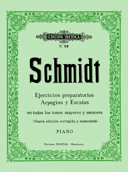 Libro Ejercicios Preparatorios, Escalas Y Arpegios Op.16: Ejercicios preparatorios, arpegios y escalas en todos los tono